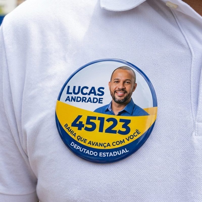 Praguinha personalizada para campanha eleitoral MP Impact